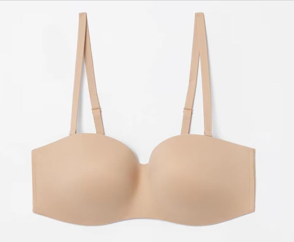 NWT Soma Enbliss Stay Put Strapless Bra Warm Amber Minimalist Capsule Size 36D